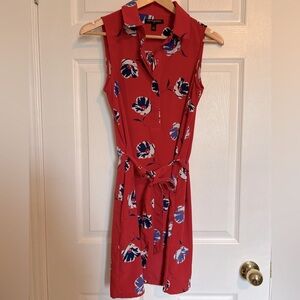 Banana Republic floral sleeveless dress
